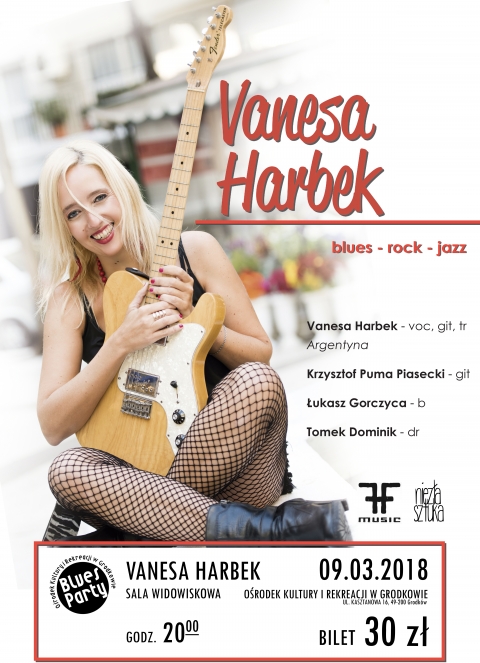 BLUES PARTY Vanesa Harbek